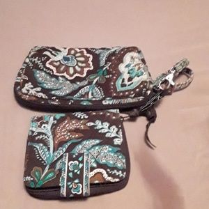 Vera Bradley wallet and change purse